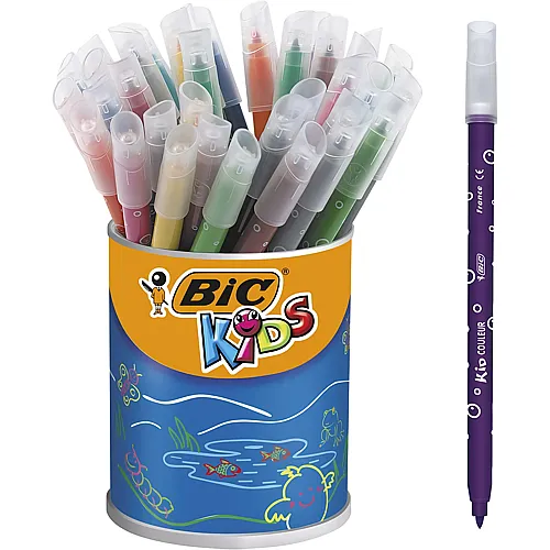 BIC Kids Kid Couleur, 36Stk.