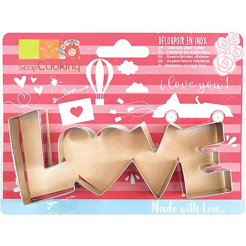 ScrapCooking Ausstecher Love