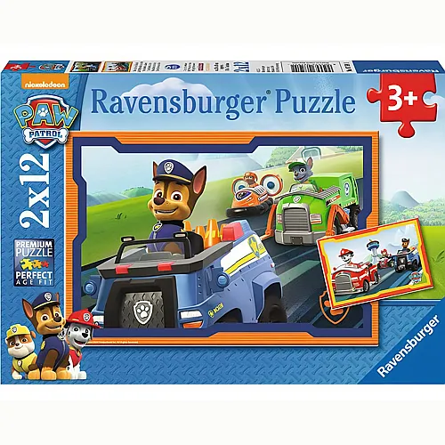 Ravensburger Puzzle Paw Patrol im Einsatz (2x12)