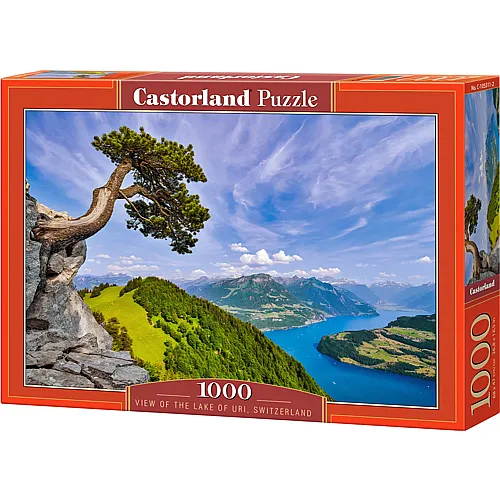 Castorland Puzzle Blick auf den Urnersee, Schweiz - 1000 Teile