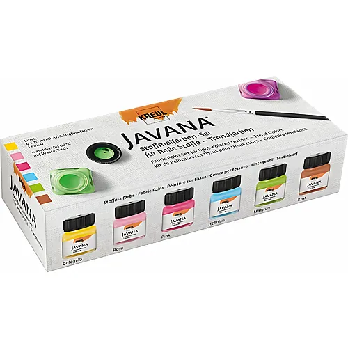 Kreul Javana Stoffmalfarben Set Trendfarb