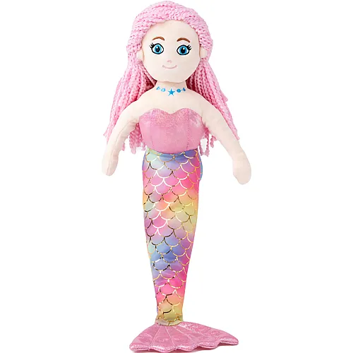 Teddykompaniet Meerjungfrau Pink 35 Cm
