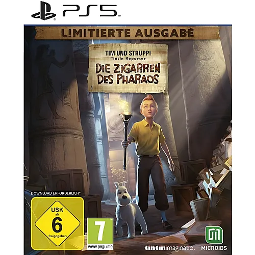 Microids PS5 Tim und Struppi - Die Zigarren des Pharaos - Limited Edition