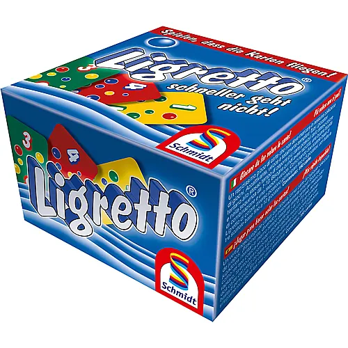Ligretto schneller geht nicht Blau