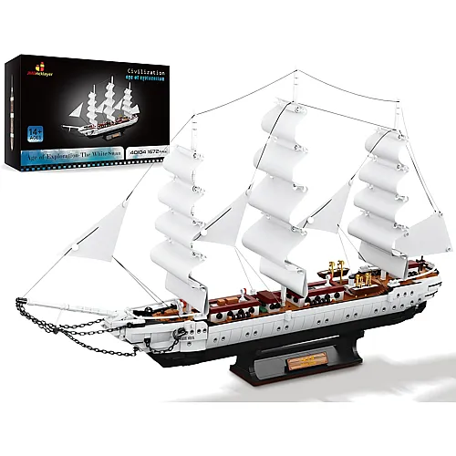 Piratenschiff Weisser Schwan 40104