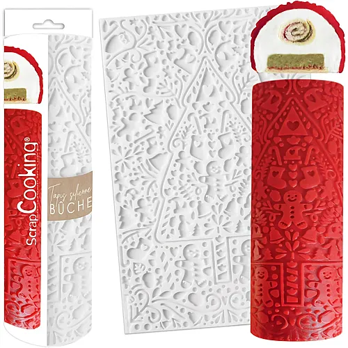 ScrapCooking Matte f�r Rouladen Weihnachten