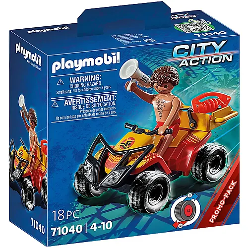 PLAYMOBIL City Action Rettungsschwimmer-Quad (71040)