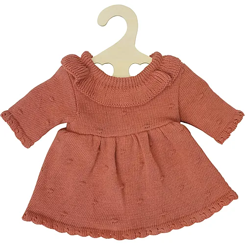 Heless Puppen-Strickkleid Pfirsich - 28 - 35 cm