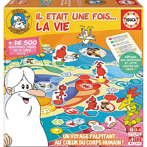 Educa Spiele Il etait une fois... la vie - le jeu - Franz�sisch