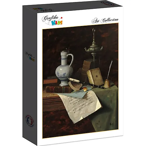 Grafika Puzzle Art Collection William Michael Harnett Grafika Kids My Gems, 1888 - 12 Teile