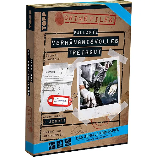 Frechverlag Topp Crime Files - Fallakte: Verh�ngnisvolles Treibgut