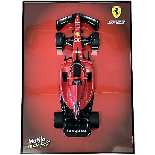F1-Fotorahmen mit 1:10 Ferrari-Modell 16 Leclerc