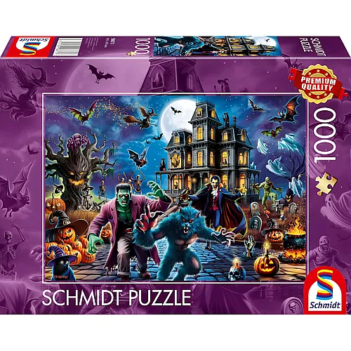 Halloween-Nacht 1000Teile