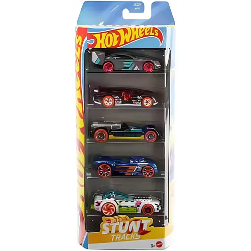 Hot Wheels 5er Geschenkset Stunt Tracks - 1:64