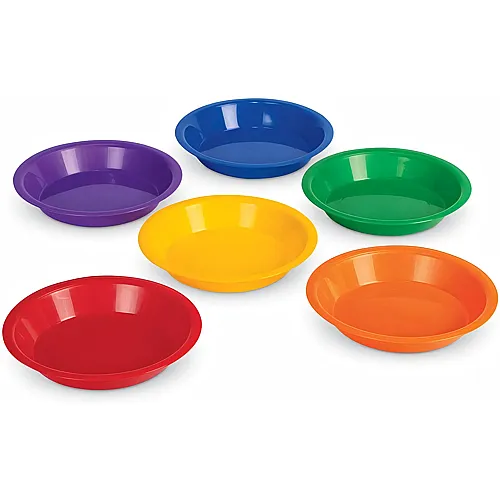 Learning Resources Sortierschalen Set mit bunten Schalen - 6 Teile