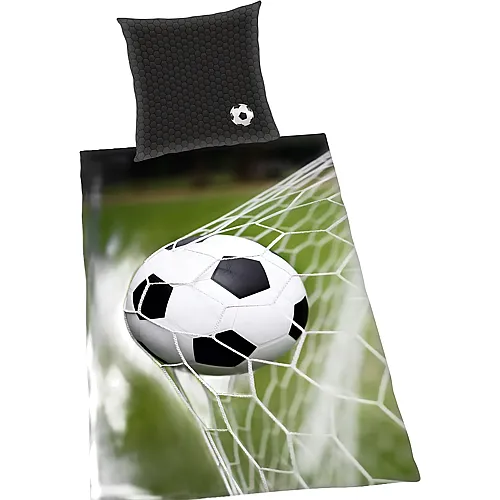 Bettw�sche-Set Fussball 135x200cm