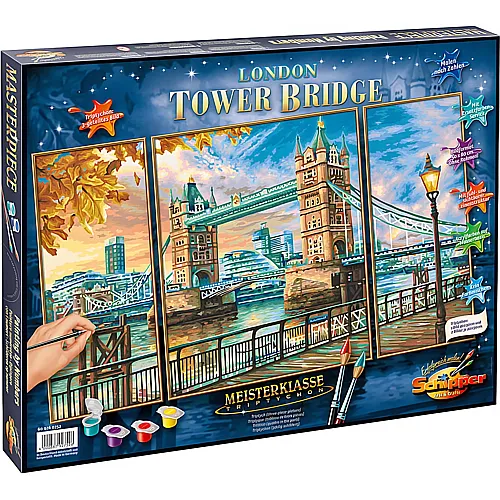 Schipper Historische Motive Malen nach Zahlen The Tower Bridge in London