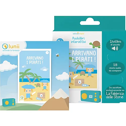 Lunii Audiolibro Interattivo Arrivano I Pirati