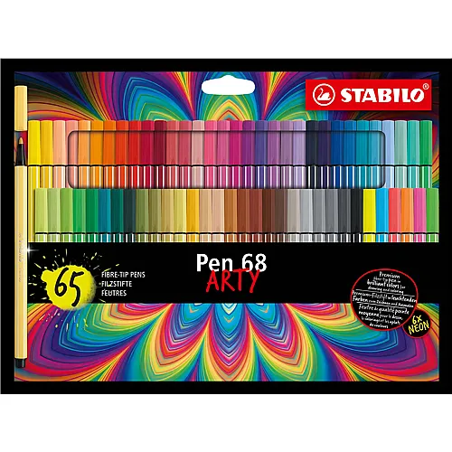 Premium-Filzstifte Pen 68 65Teile