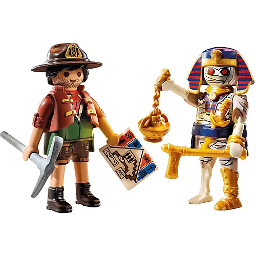 PLAYMOBIL DuoPack Schatzsucher und Mumie 71796