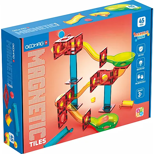 Geomag Magnetic Tiles Marble Run 45 Teile
