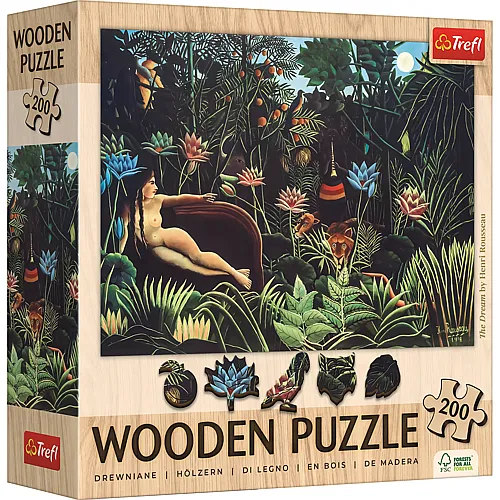 Trefl Puzzle Henri Rousseau Der Traum - 200 Teile