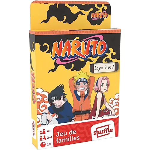 Cartamundi Jeu DE Famille Naruto Eco Format
