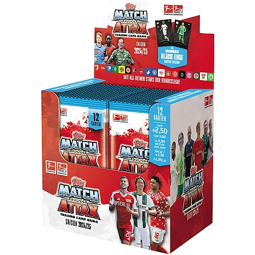 Topps Match Attax 36er Display Bundesliga 2024/2025