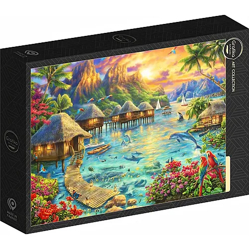 Grafika Puzzle Art Collection Tropical Oasis - 1000 Teile
