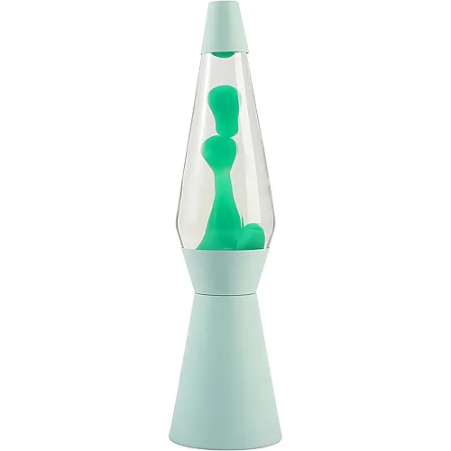 Fl�ssige Lavalampe Pastell Grun Spaceship 40cm