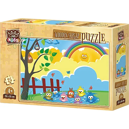 Art Puzzle Kids Badezeit im Teich - 25 Teile