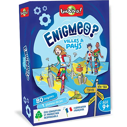 Bioviva Les Enigmes Villes ET Pays (FR)