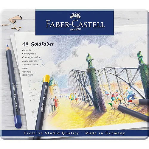 Faber-Castell Goldfaber Farbstift (48Teile)