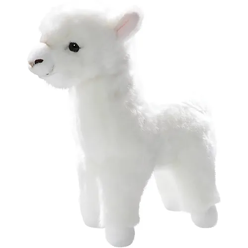 Carl Dick Lama stehend Weiss - 27 cm