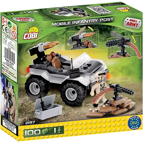 COBI Small Army Mobile Infantry Post 2197