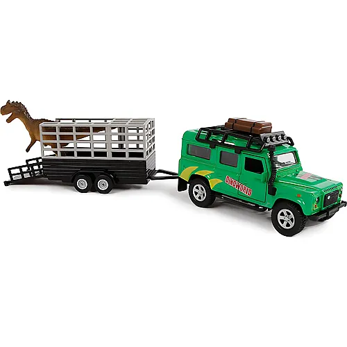 Land Rover mit Dino & Rckzug
