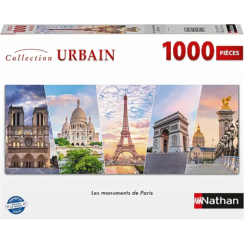 Sehensw�rdigkeiten in Paris - 1000 Teile