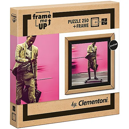Clementoni Puzzle FrameMeUp Schneller Leben inkl. Rahmen (250Teile)
