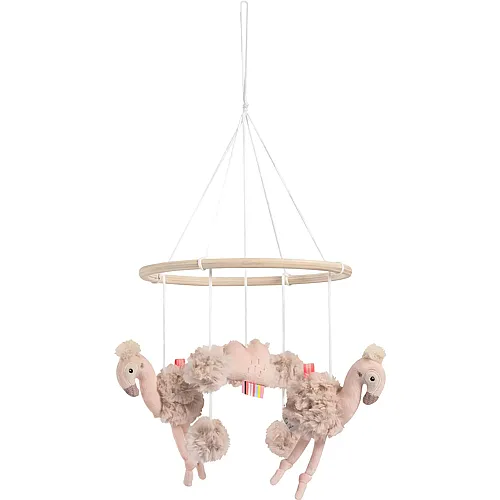 Fehn Holz-Mobile Flamingo