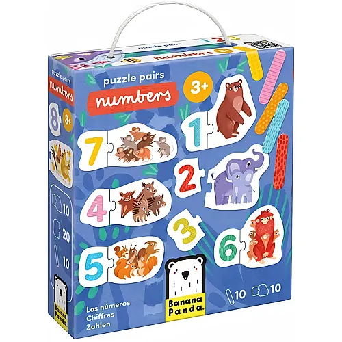 Banana Panda 10in1 Zahlen-Tiere (2Teile)