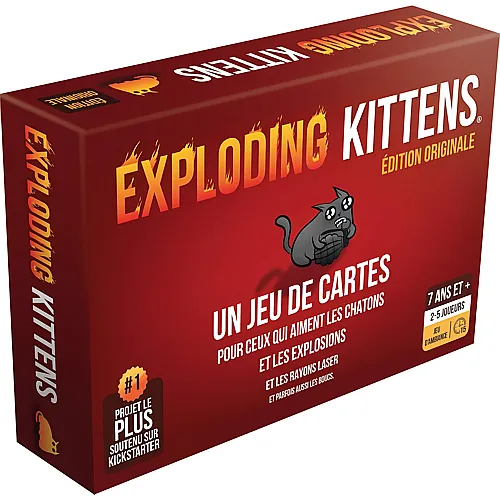Exploding Kittens Edition Originale - Un jeu des cartes (FR)