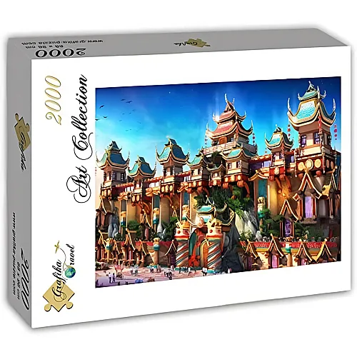 Grafika Puzzle Art Collection Fairyland China - 2000 Teile