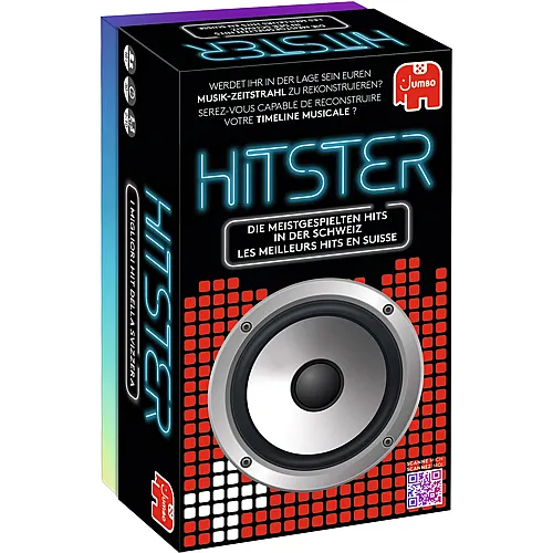 Jumbo Hitster CH Version - Musik-Kartenspiel mit App