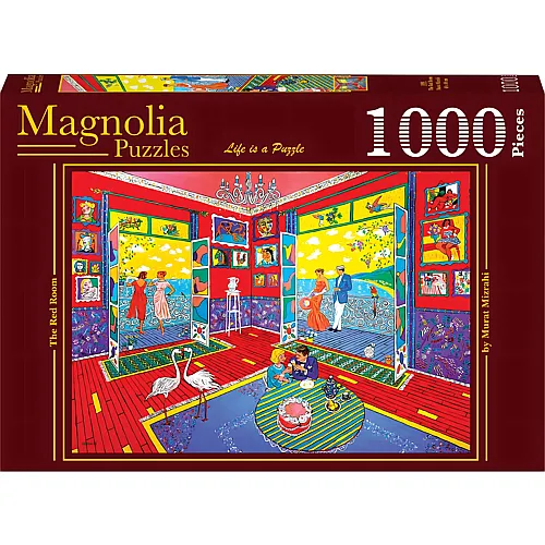 Magnolia Puzzle Puzzle 1000 Teile Der Rote Raum