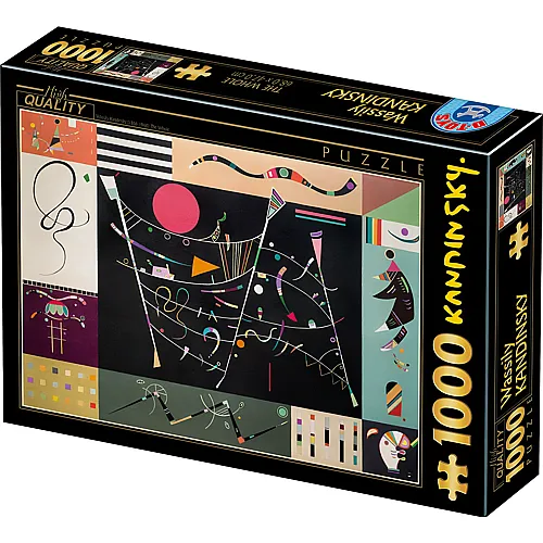 DToys Puzzle Vassily Kandinsky The Whole - 1000 Teile