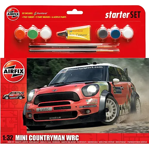 Airfix Large Starter Set - MINI Countryman WRC