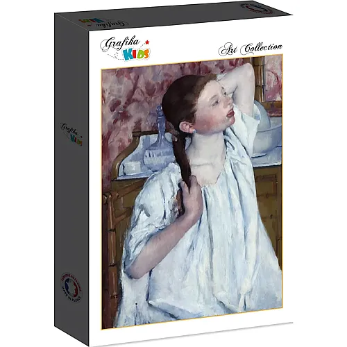 Grafika Puzzle Art Collection Mary Cassatt Grafika Kids Girl Arranging Her Hair, 1886 - 12 Teile
