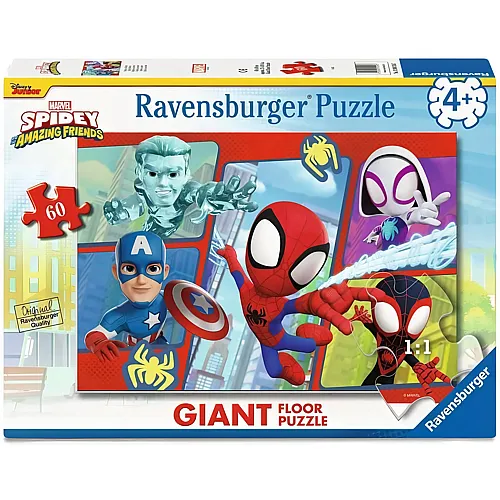 Giant Floor Spidey in Aktion 60Teile