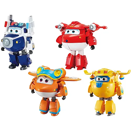 Alpha Toys 4er Set Transforming Characters (13cm)