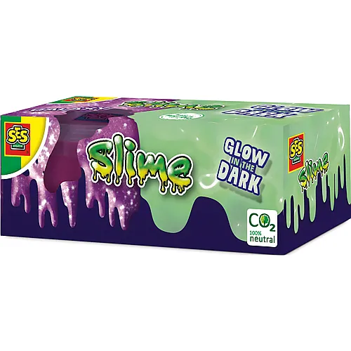 Slime Glow in The Dark - 2 x 120 g